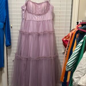 NWT Lavendar ruffle sundress!